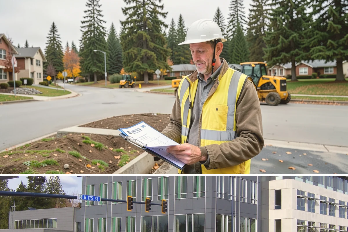 Thermoplastic Marking in Shoreline, King County, WA - Thermoplastic bonds best in warm, dry conditions, so application is concentrated in the late spring through early fall window.