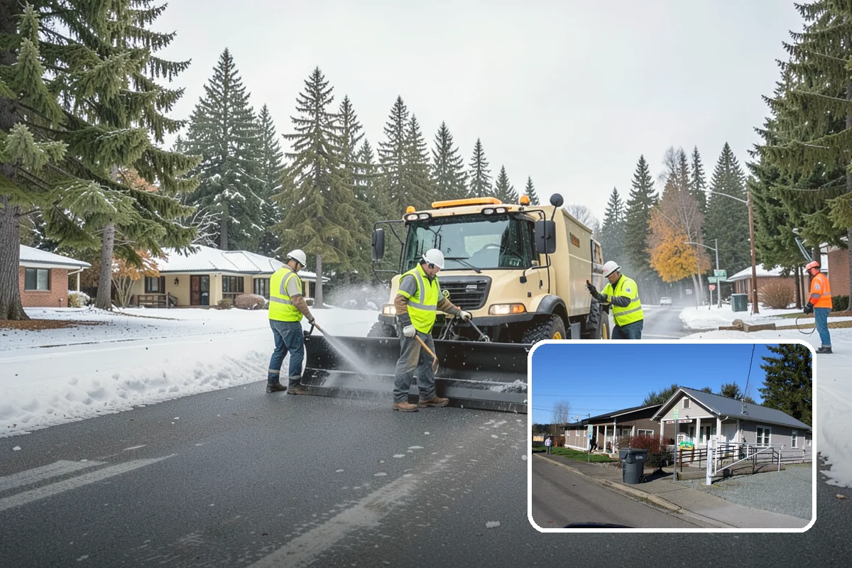 Thermoplastic Marking in South Prairie, Pierce County, WA - Lasts significantly longer than painted markings under traffic