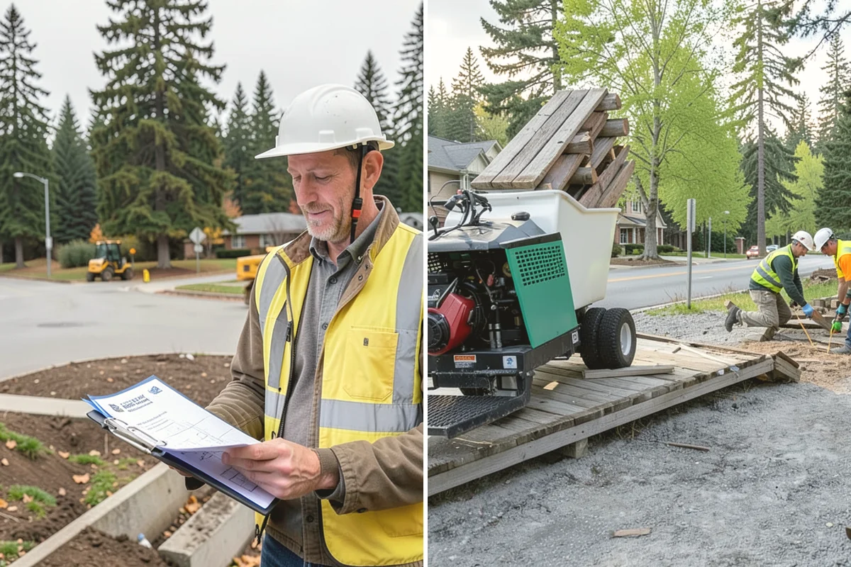 Thermoplastic Marking in Tacoma, Pierce County, WA - Clean and prepare the pavement and prime where required