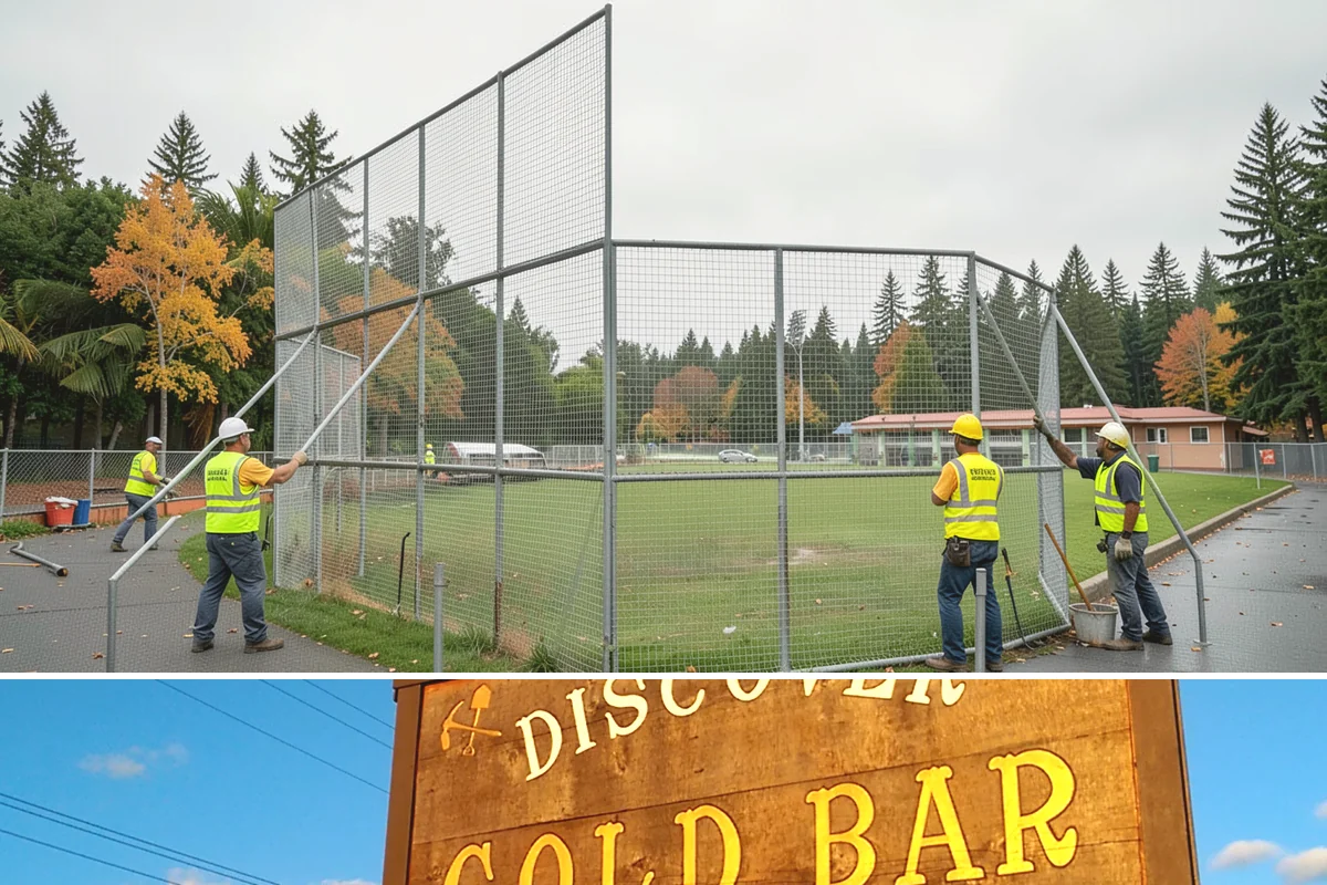 Traffic Cone Deployment in Gold Bar, Snohomish County, WA - Cone-based control is used year-round, with reflective collars emphasized through the dark, wet months.