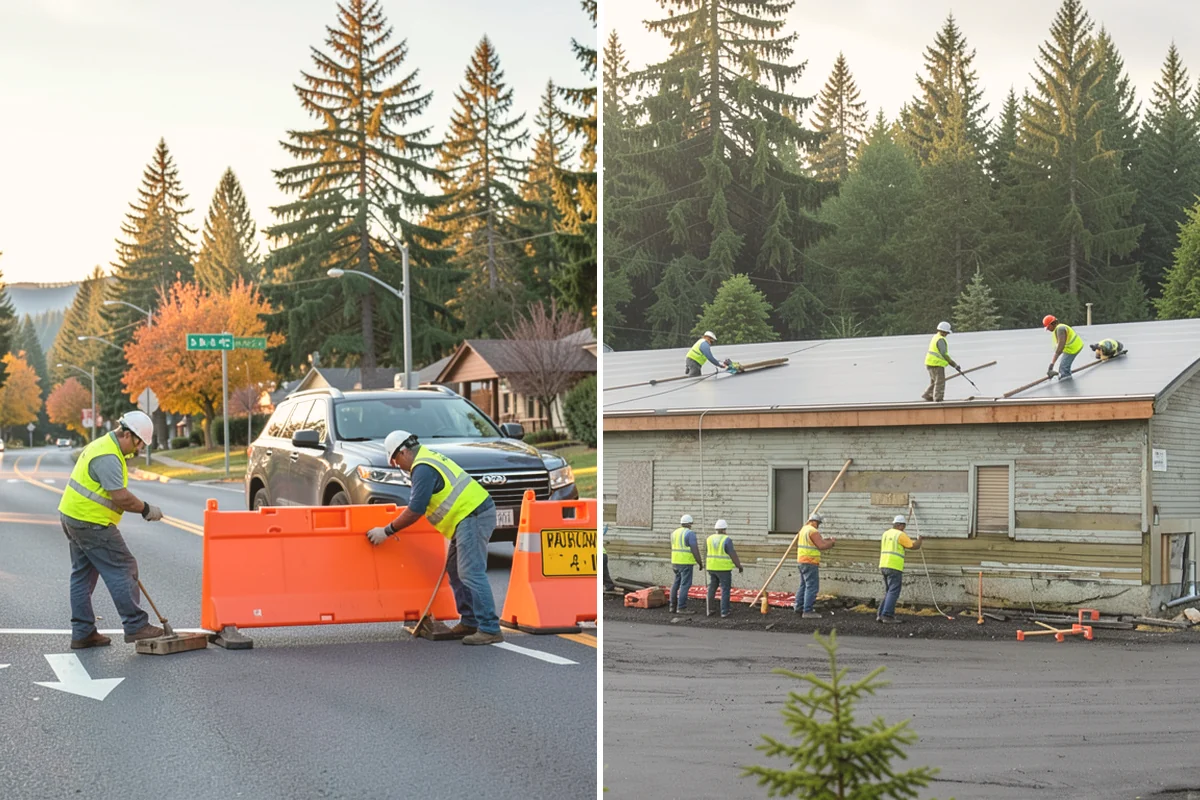 Traffic Cone Deployment in Kirkland, King County, WA - Determine taper, spacing, and device count
