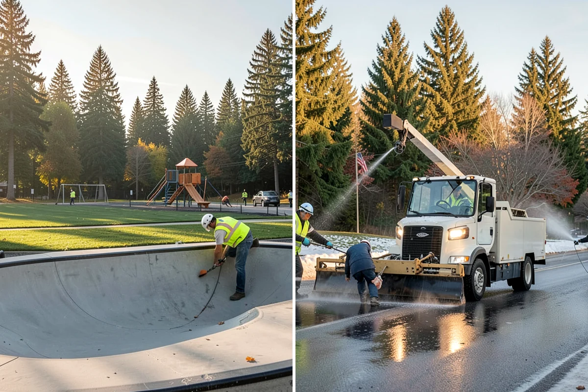 Traffic Cone Deployment in Lakewood, Pierce County, WA - Determine taper, spacing, and device count