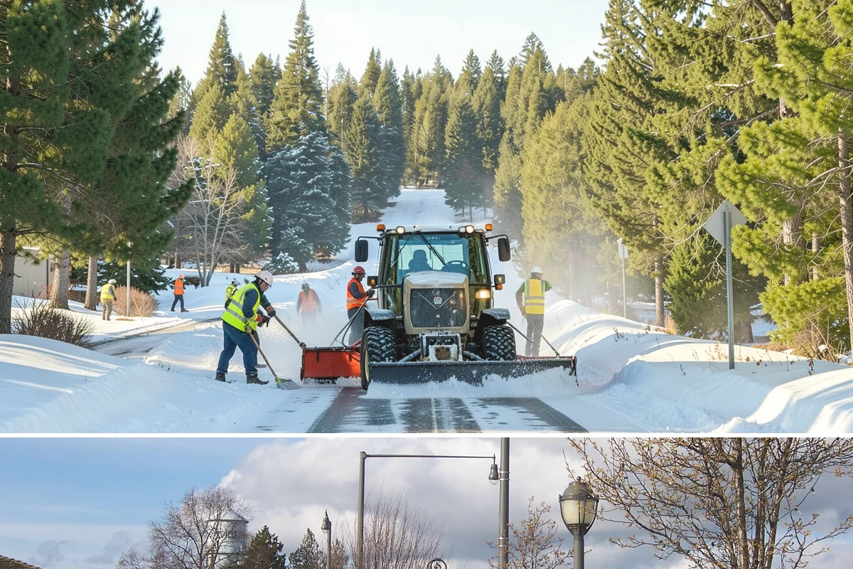 Traffic Cone Deployment in Marysville, Snohomish County, WA - Cone-based control is used year-round, with reflective collars emphasized through the dark, wet months.