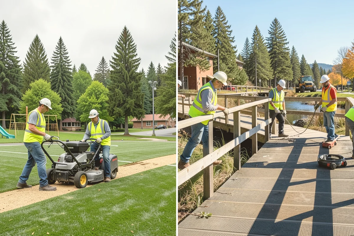 Traffic Cone Deployment in Milton, King County, WA - Determine taper, spacing, and device count