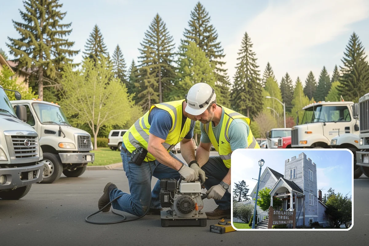 Traffic Cone Deployment in Steilacoom, Pierce County, WA - Fast, compliant channelizing for short jobs