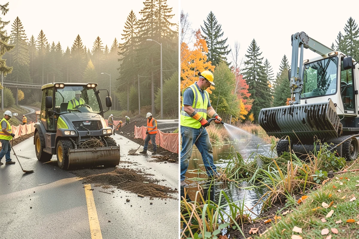 Traffic Sign Maintenance in Eatonville, Pierce County, WA - Inspect signs for damage, fading, and reflectivity