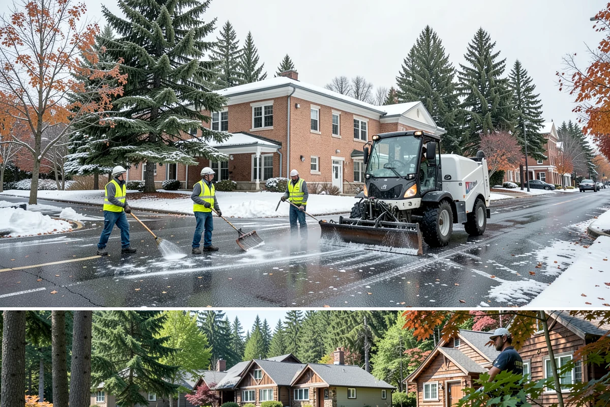 Traffic Sign Maintenance in Edgewood, Pierce County, WA - Inspection programs often run in fall to ensure reflectivity ahead of the dark, wet winter driving season.