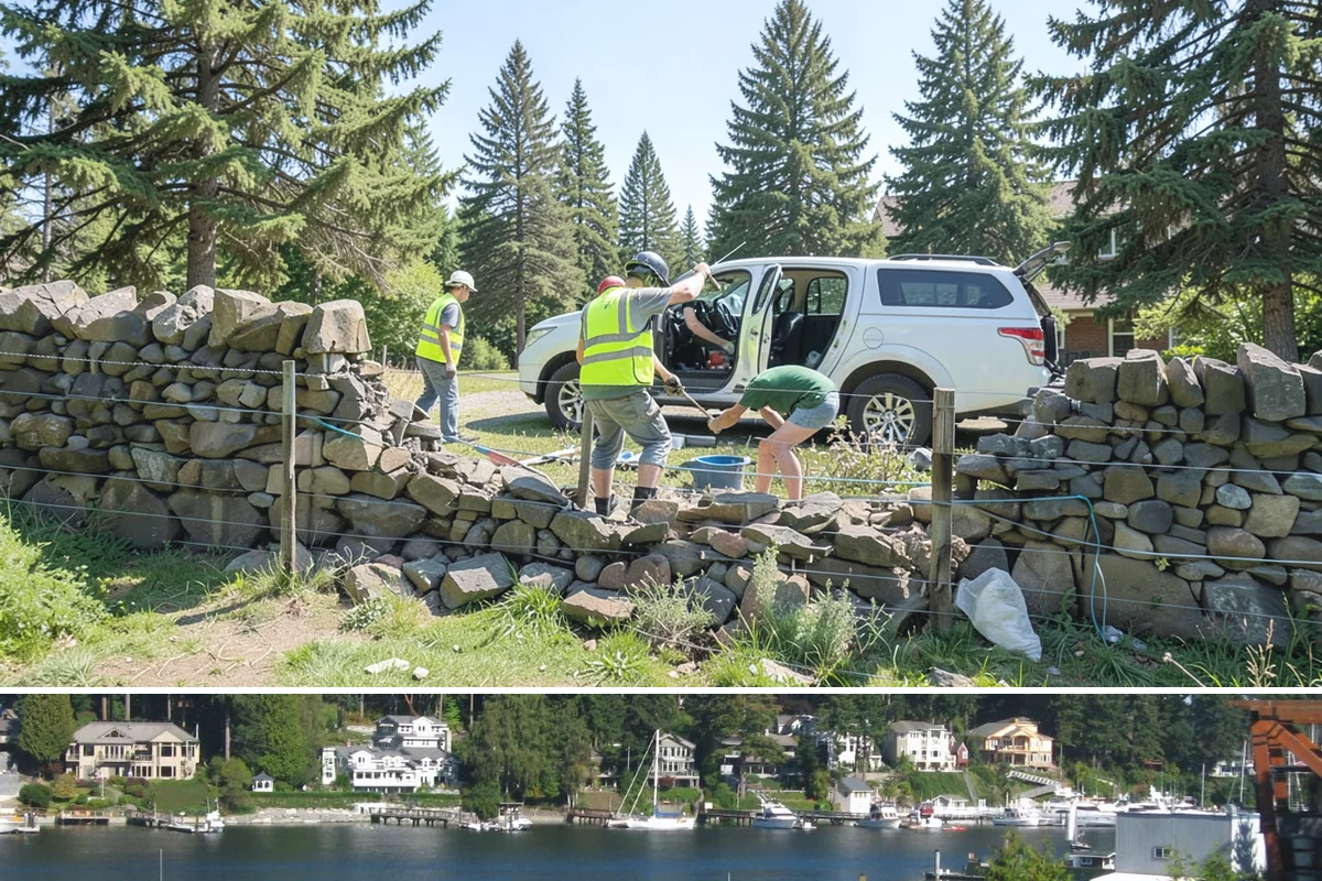 Traffic Sign Maintenance in Gig Harbor, Pierce County, WA - Inspection programs often run in fall to ensure reflectivity ahead of the dark, wet winter driving season.
