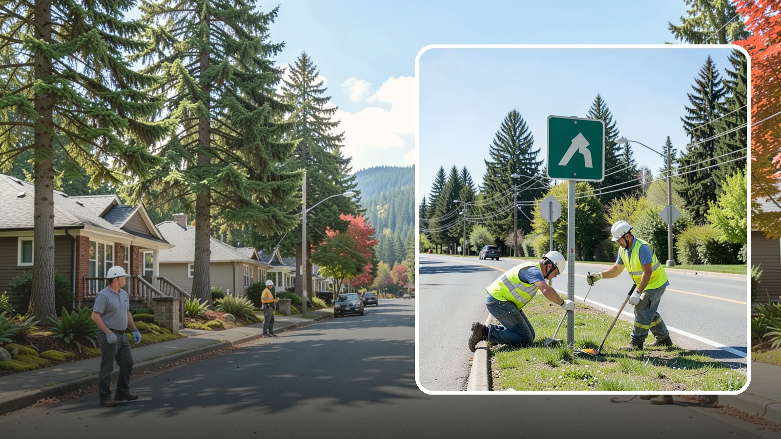 Traffic Sign Maintenance in Hunts Point, King County, WA - Traffic sign maintenance keeps regulatory and warning signs legible, reflective, and compliant.
