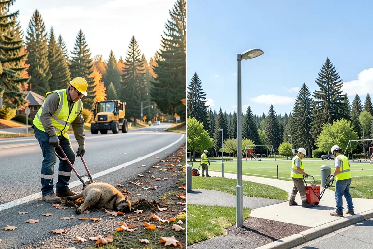 Traffic Sign Maintenance in Hunts Point, King County, WA - Inspect signs for damage, fading, and reflectivity