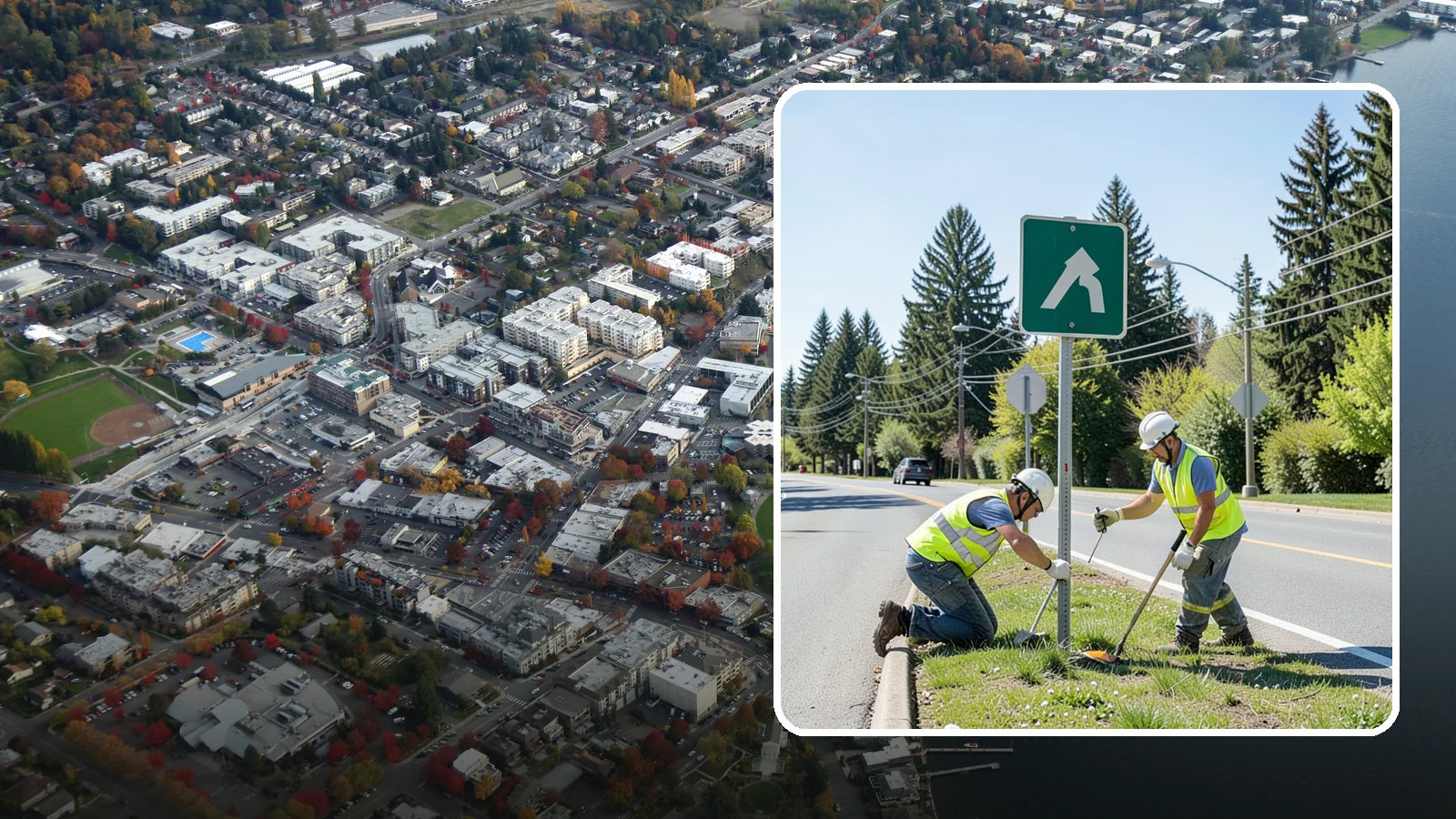 Traffic Sign Maintenance in Kirkland, King County, WA - Traffic sign maintenance keeps regulatory and warning signs legible, reflective, and compliant.