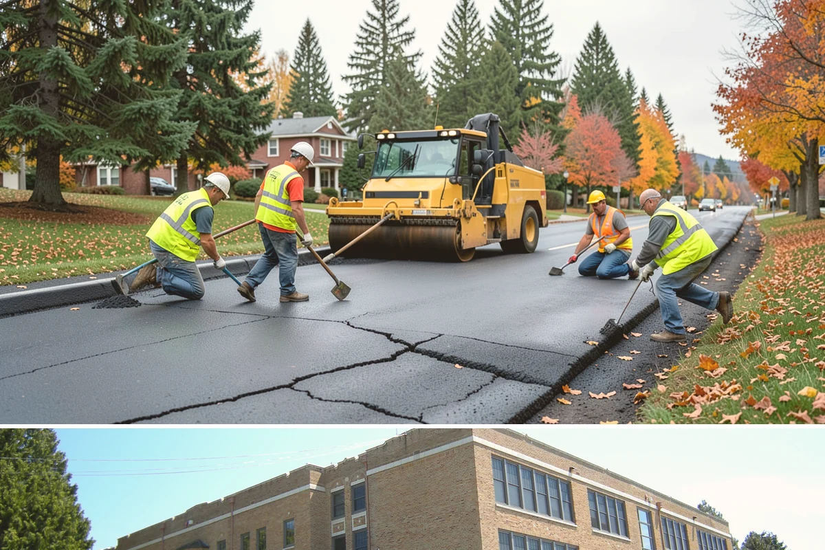Traffic Sign Maintenance in Maple Valley, King County, WA - Inspection programs often run in fall to ensure reflectivity ahead of the dark, wet winter driving season.
