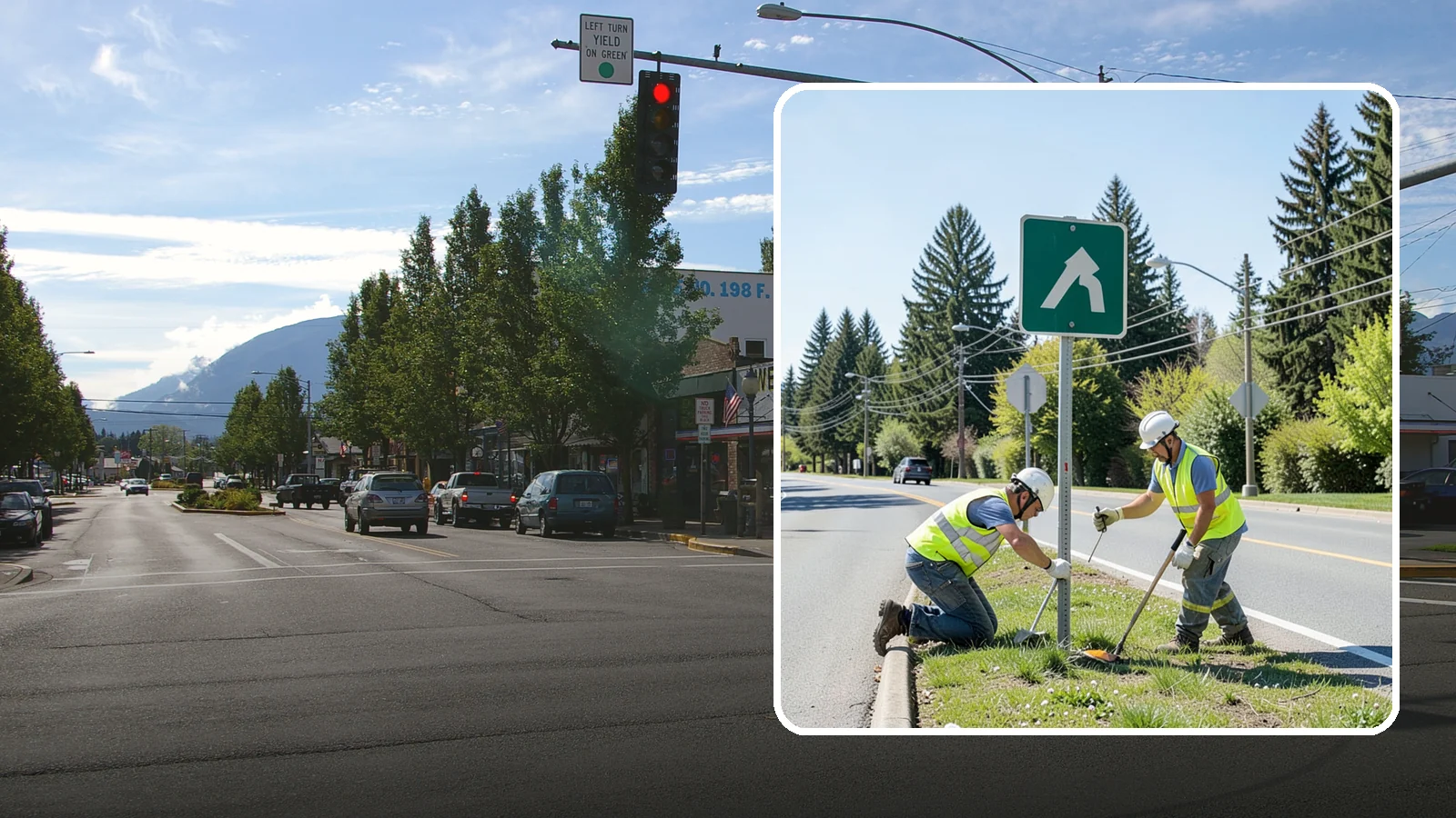 Traffic Sign Maintenance in North Bend, King County, WA - Traffic sign maintenance keeps regulatory and warning signs legible, reflective, and compliant.