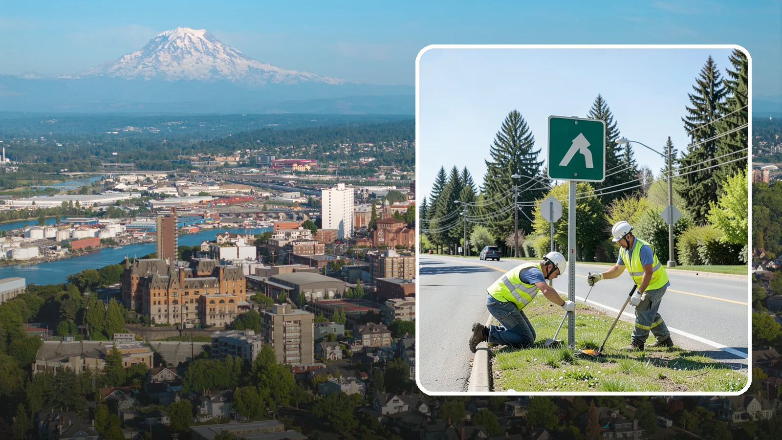Traffic Sign Maintenance in Tacoma, Pierce County, WA - Traffic sign maintenance keeps regulatory and warning signs legible, reflective, and compliant.