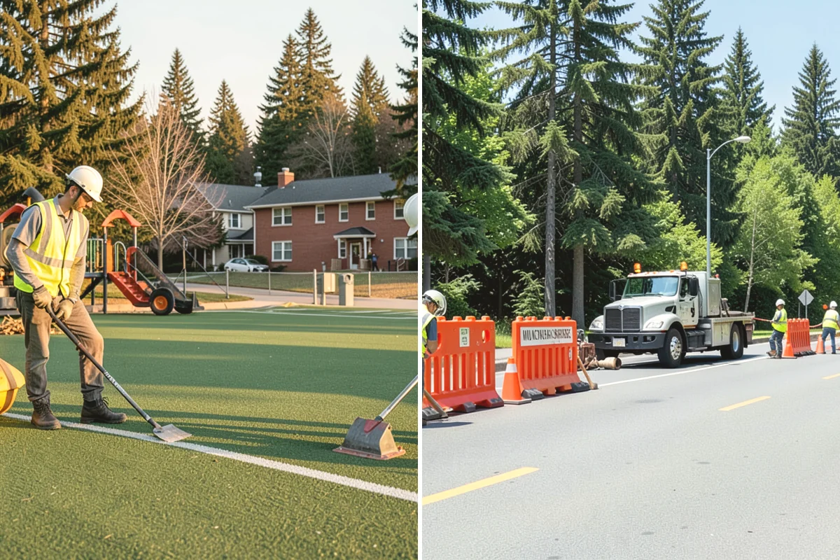 Traffic Sign Maintenance in University Place, Pierce County, WA - Inspect signs for damage, fading, and reflectivity