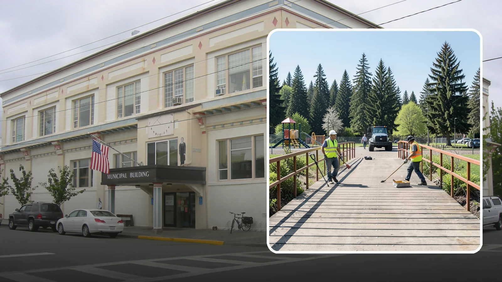 Trail Bridge Repairs in Anacortes, Skagit County, WA - We repair pedestrian trail bridges and footbridges to restore safe decking, railings, and structural members.