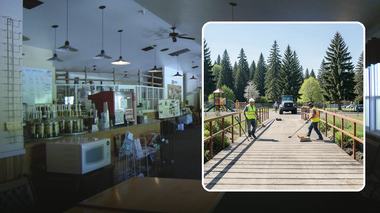 Trail Bridge Repairs in Black Diamond, King County, WA - We repair pedestrian trail bridges and footbridges to restore safe decking, railings, and structural members.
