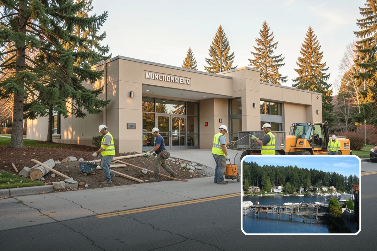 Trail Bridge Repairs in Gig Harbor, Pierce County, WA - Restores safe decking and code-compliant railings