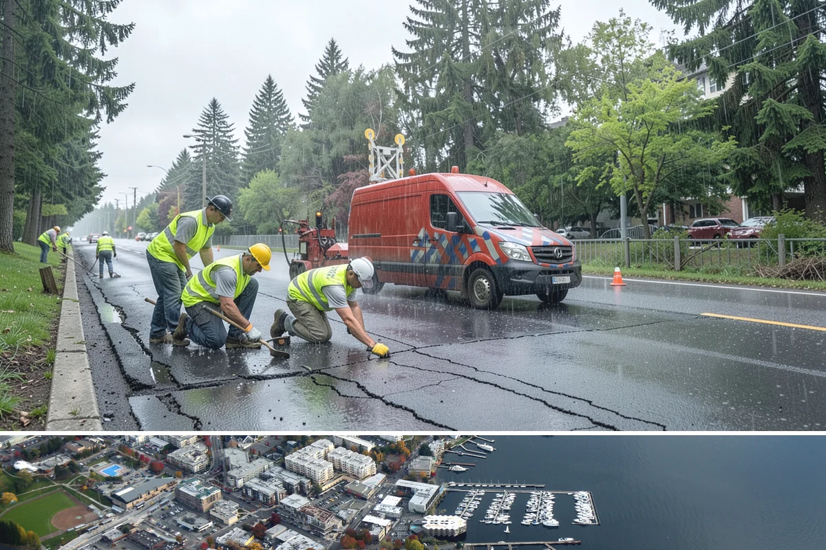 Trail Bridge Repairs in Kirkland, King County, WA - Bridge repairs in stream corridors are scheduled within permitted in-water work windows, typically the drier summer low-flow...