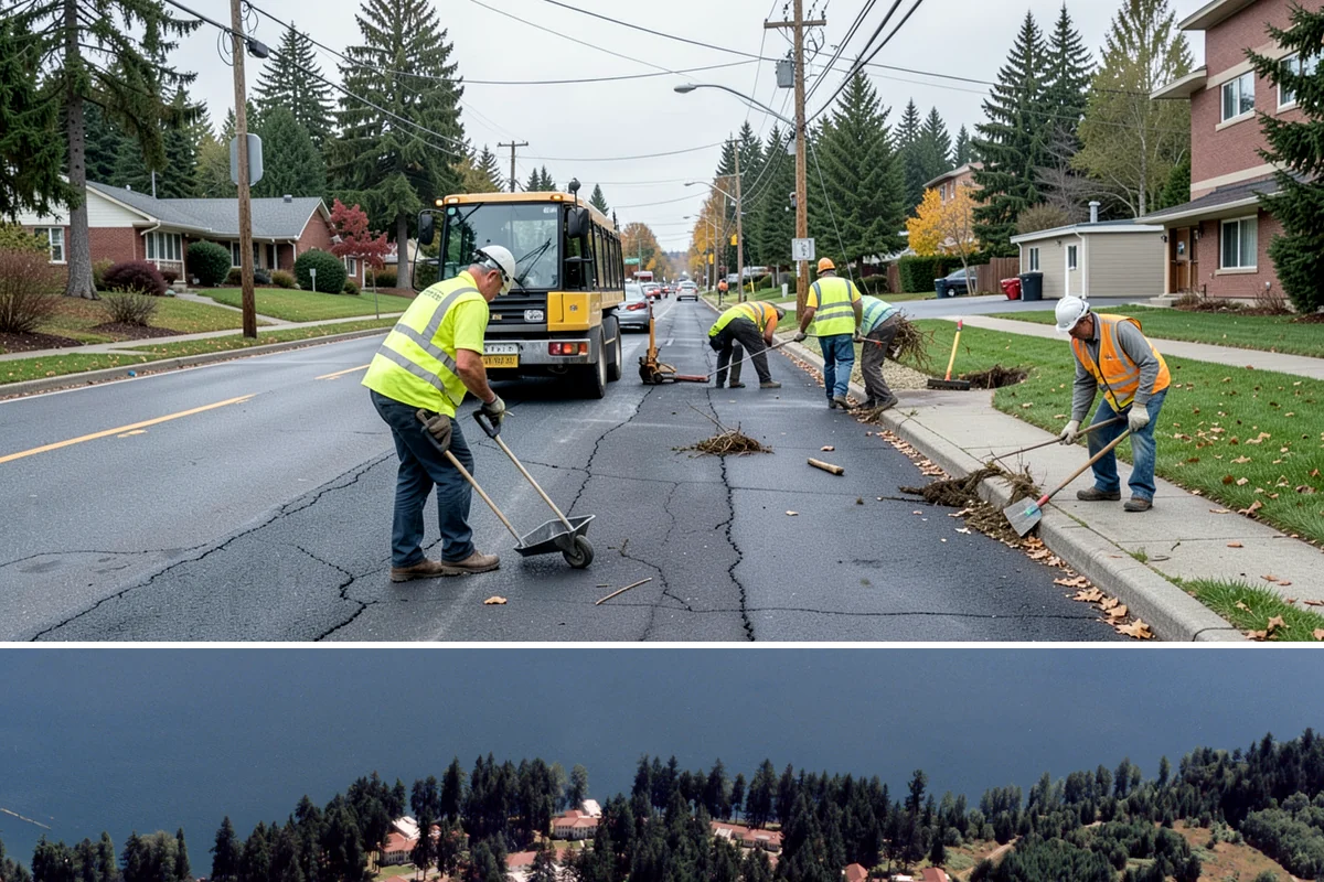 Trail Bridge Repairs in Lakewood, Pierce County, WA - Bridge repairs in stream corridors are scheduled within permitted in-water work windows, typically the drier summer low-flow...