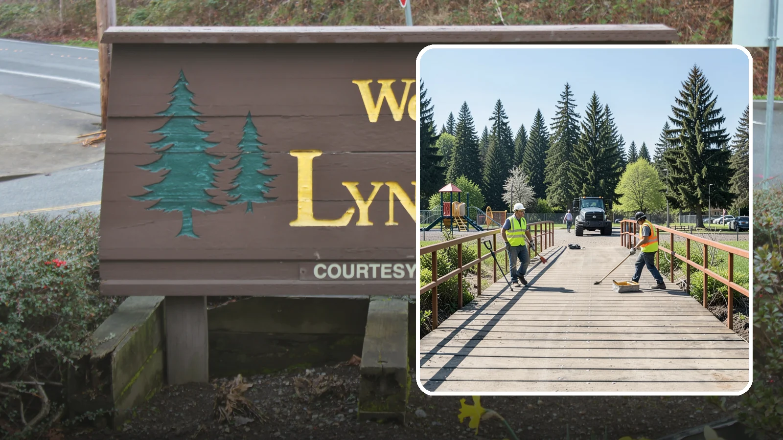 Trail Bridge Repairs in Lynnwood, Snohomish County, WA - We repair pedestrian trail bridges and footbridges to restore safe decking, railings, and structural members.
