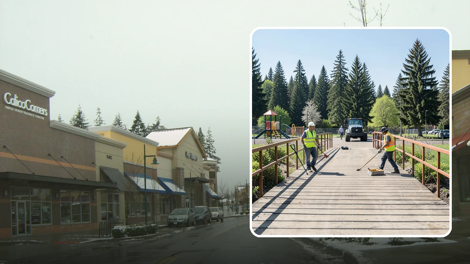 Trail Bridge Repairs in Mill Creek, Snohomish County, WA - We repair pedestrian trail bridges and footbridges to restore safe decking, railings, and structural members.