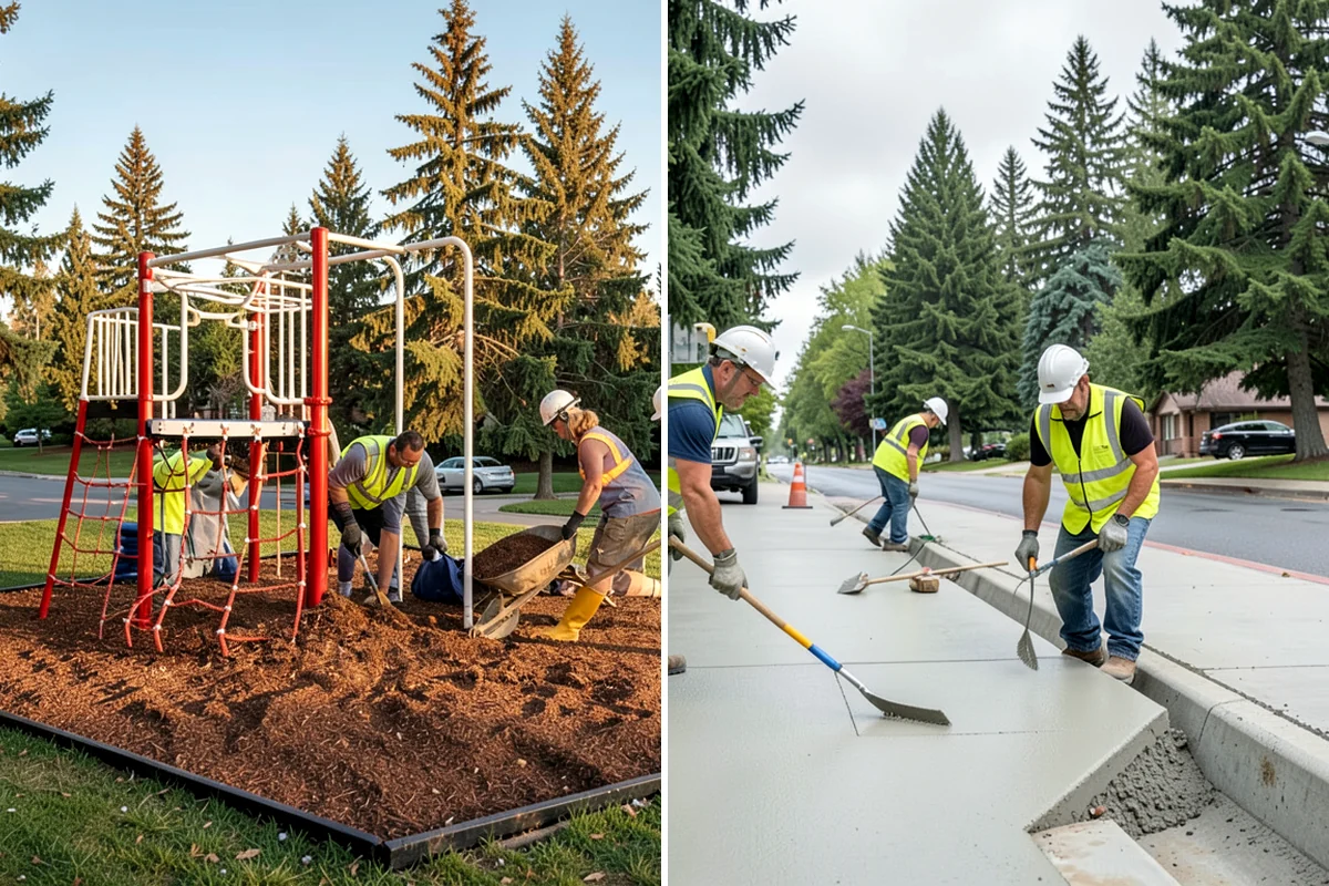 Trail Bridge Repairs in Normandy Park, King County, WA - Inspect decking, railings, and structural members