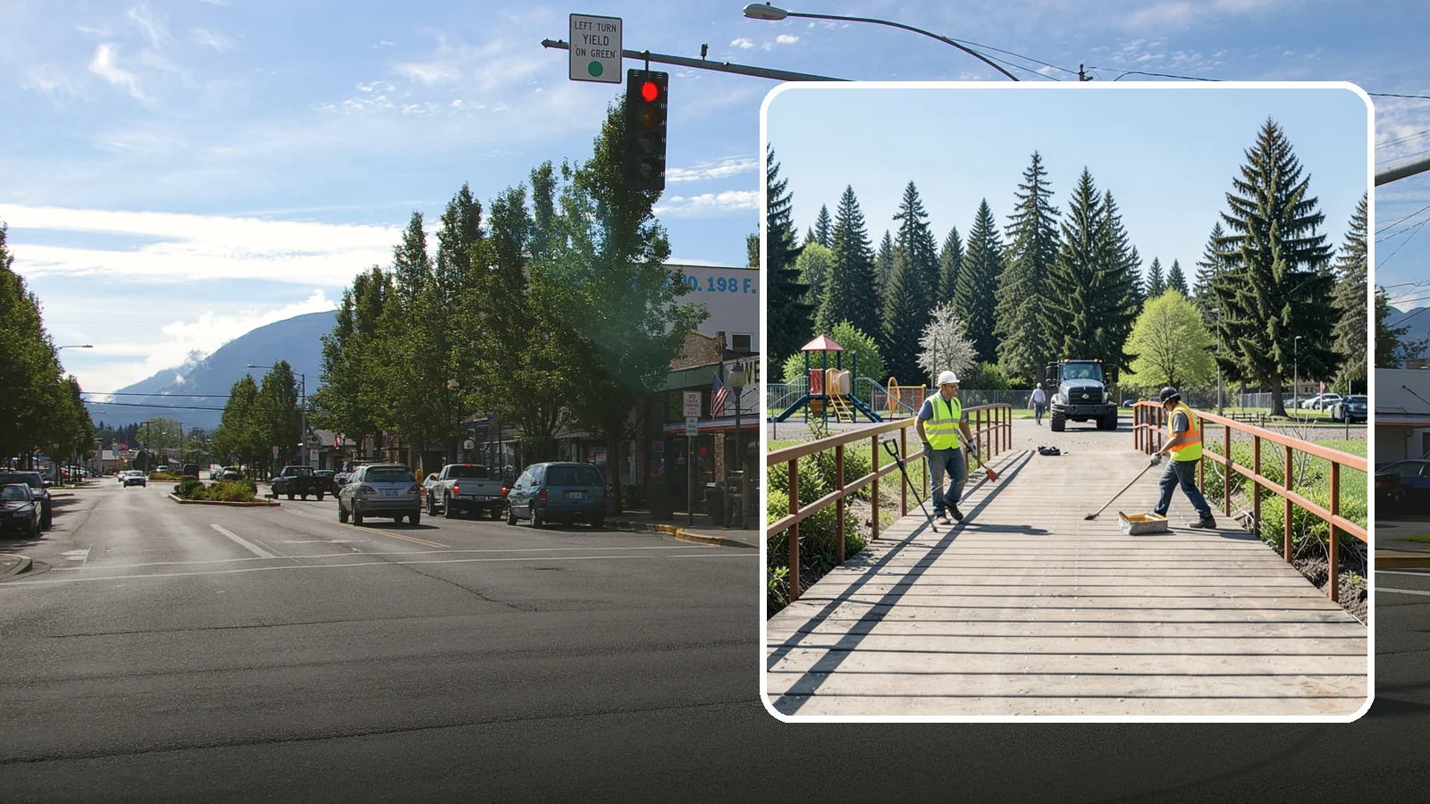 Trail Bridge Repairs in North Bend, King County, WA - We repair pedestrian trail bridges and footbridges to restore safe decking, railings, and structural members.