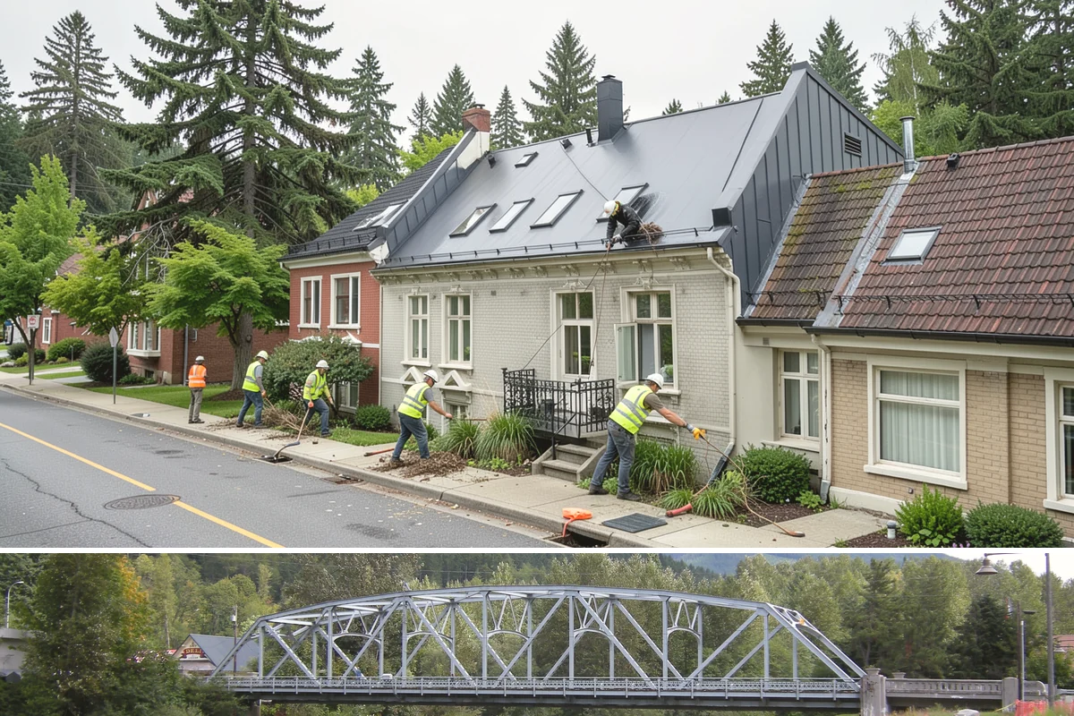 Trail Bridge Repairs in Skykomish, King County, WA - Bridge repairs in stream corridors are scheduled within permitted in-water work windows, typically the drier summer low-flow...