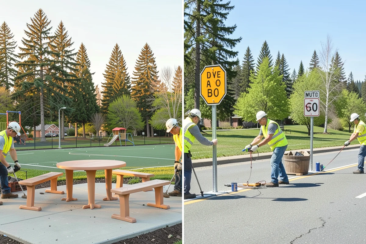 Trail Bridge Repairs in Tukwila, King County, WA - Inspect decking, railings, and structural members