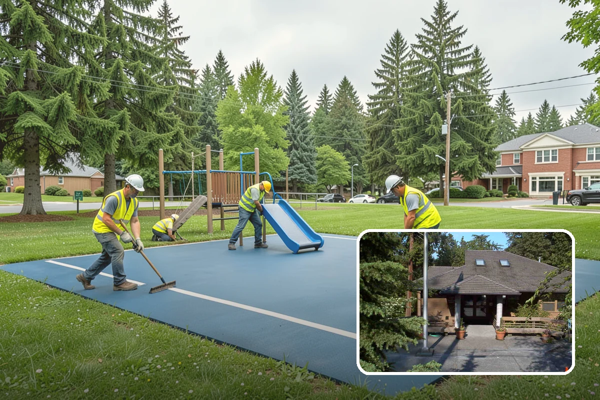 Trail Bridge Repairs in Yarrow Point, King County, WA - Restores safe decking and code-compliant railings