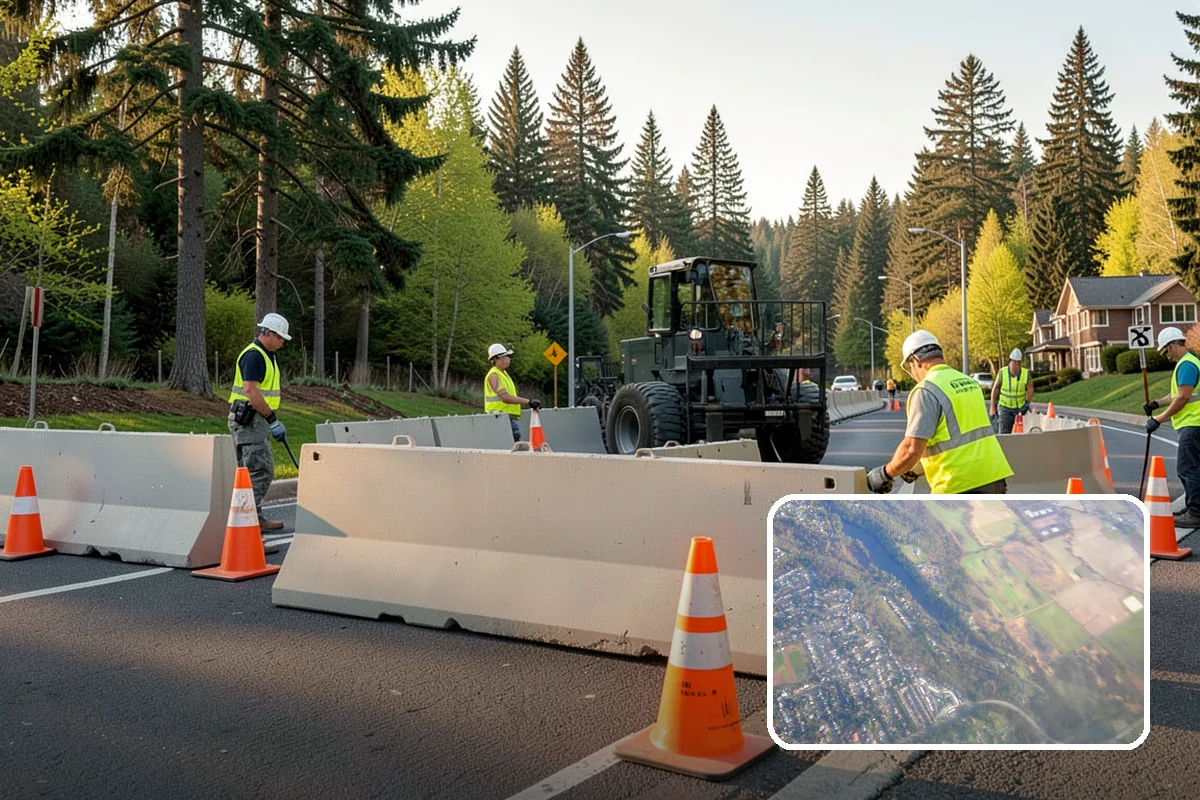Trail Clearing in Algona, King County, WA - Restores safe tread width and overhead clearance