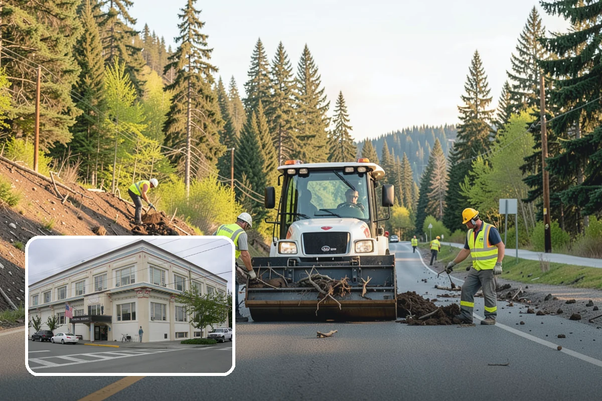 Trail Clearing in Anacortes, Skagit County, WA - Restores safe tread width and overhead clearance