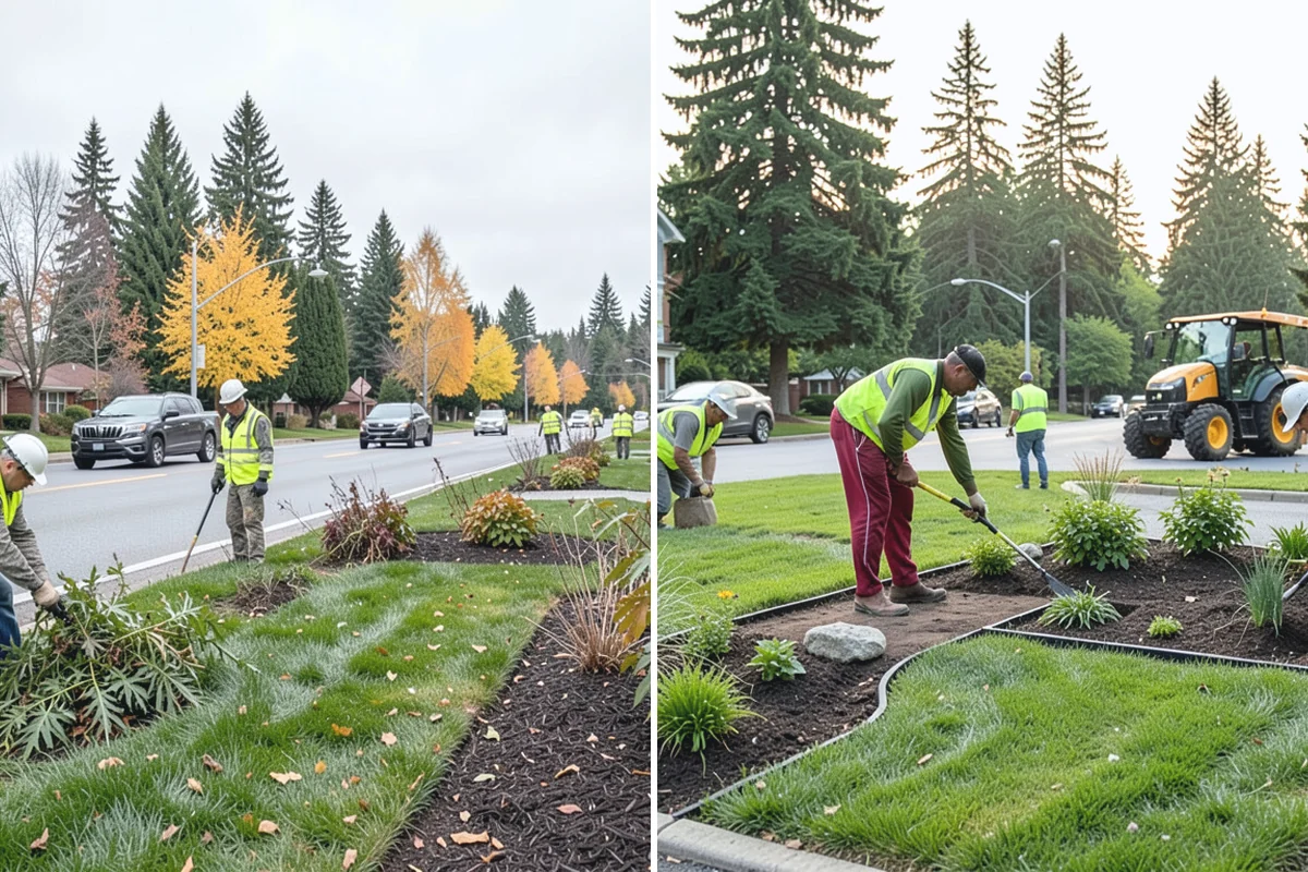 Trail Clearing in Beaux Arts Village, King County, WA - Trail walk to map encroachment and deadfall