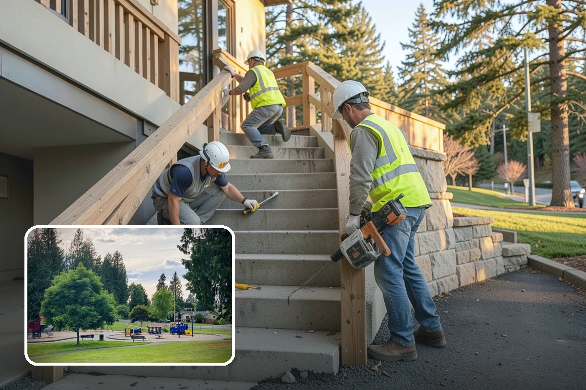 Trail Clearing in Bonney Lake, Pierce County, WA - Restores safe tread width and overhead clearance