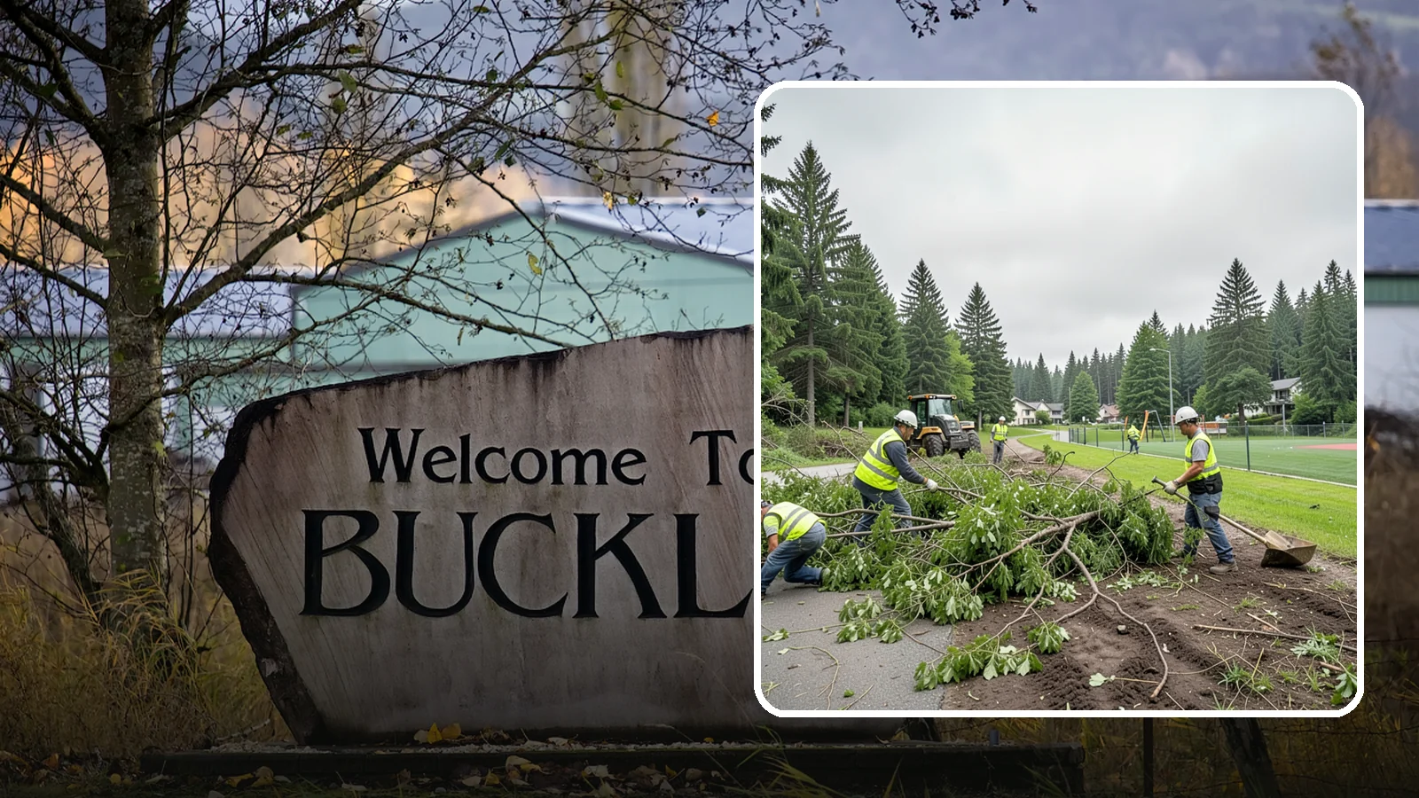 Trail Clearing in Buckley, Pierce County, WA - Clearing of encroaching brush, limbs, and deadfall from public trails to restore the designed tread width and overhead clearance.