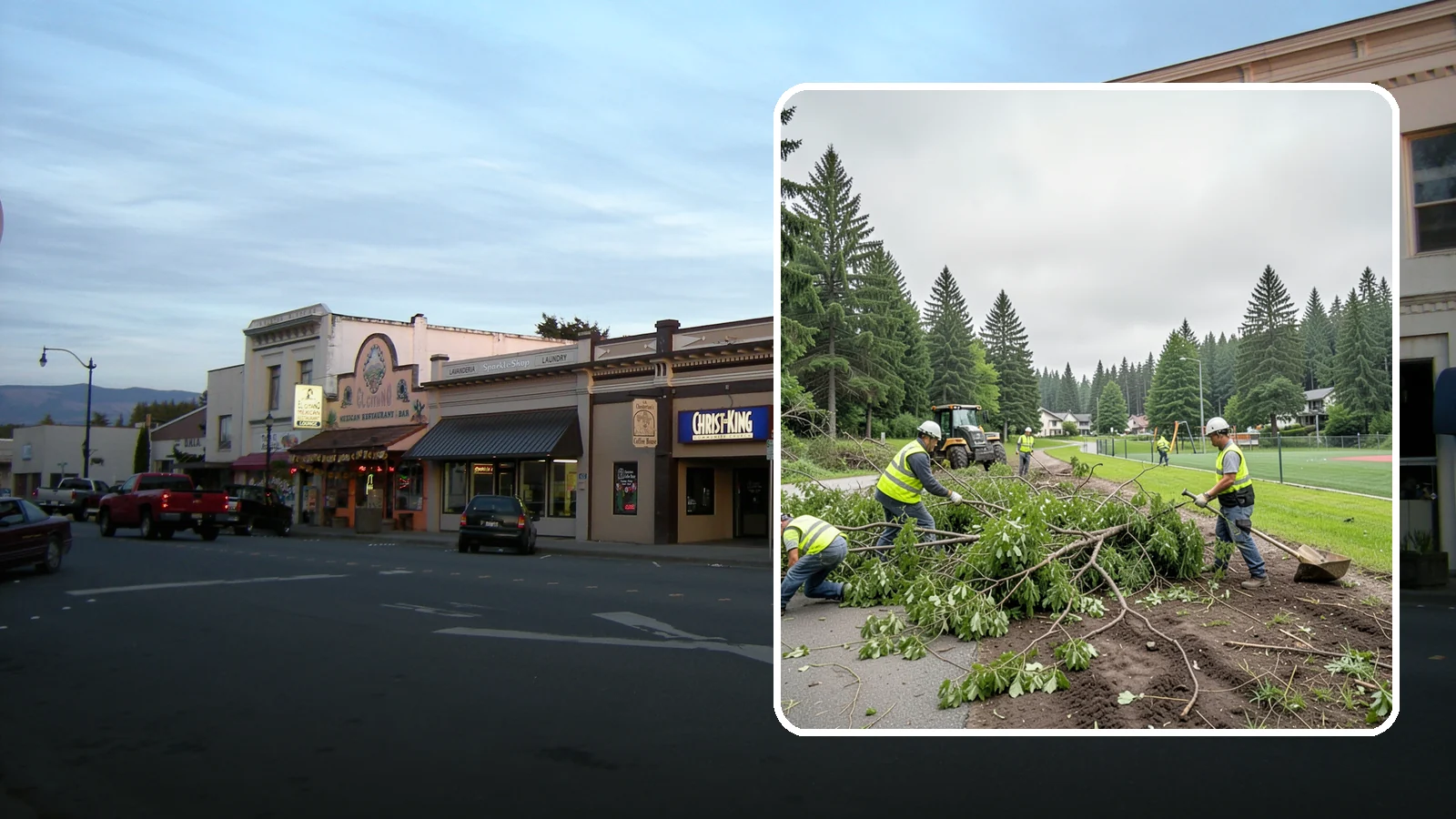 Trail Clearing in Burlington, Skagit County, WA - Clearing of encroaching brush, limbs, and deadfall from public trails to restore the designed tread width and overhead clearance.