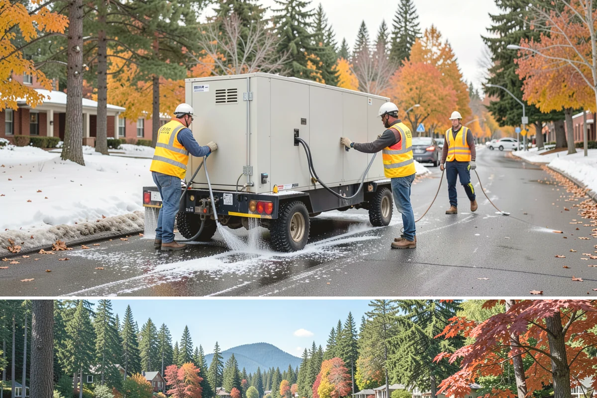 Trail Clearing in Covington, King County, WA - Trail clearing is concentrated in late spring through early fall to open corridors for peak-season use while respecting nesting...
