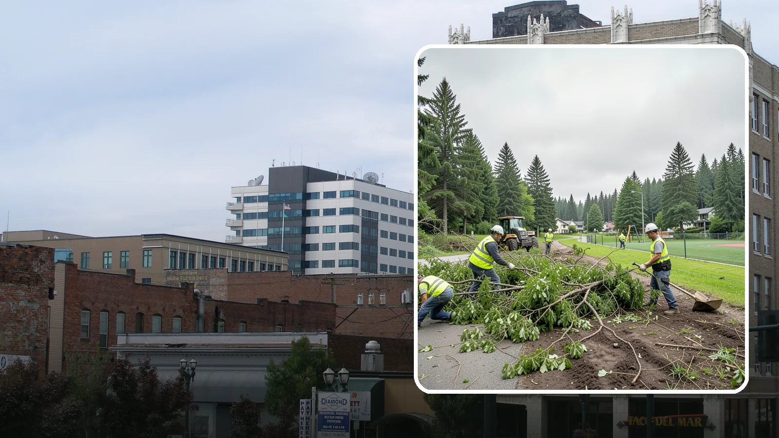 Trail Clearing in Everett, Snohomish County, WA - Clearing of encroaching brush, limbs, and deadfall from public trails to restore the designed tread width and overhead clearance.