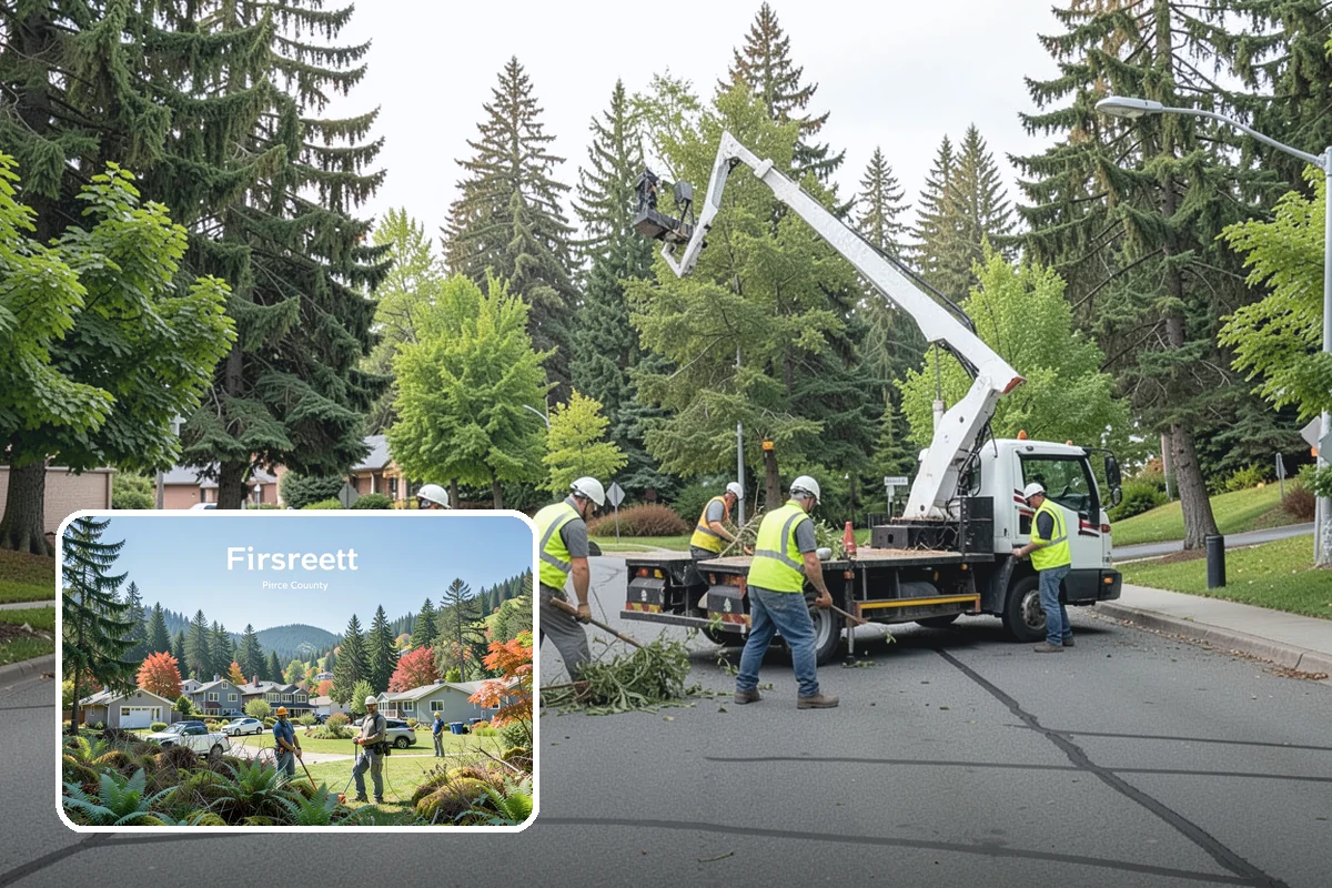 Trail Clearing in Fircrest, Pierce County, WA - Restores safe tread width and overhead clearance
