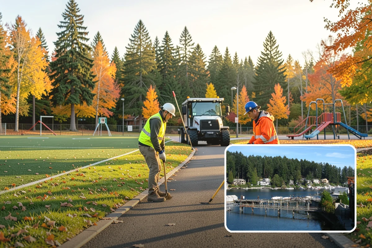 Trail Clearing in Gig Harbor, Pierce County, WA - Restores safe tread width and overhead clearance