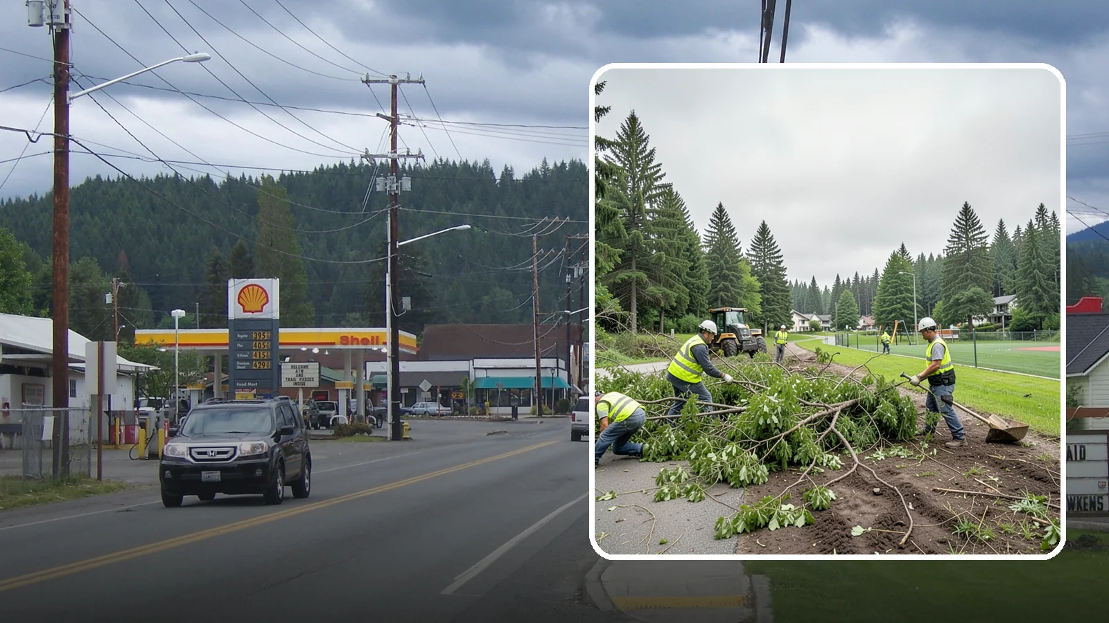 Trail Clearing in Granite Falls, Snohomish County, WA - Clearing of encroaching brush, limbs, and deadfall from public trails to restore the designed tread width and overhead clearance.
