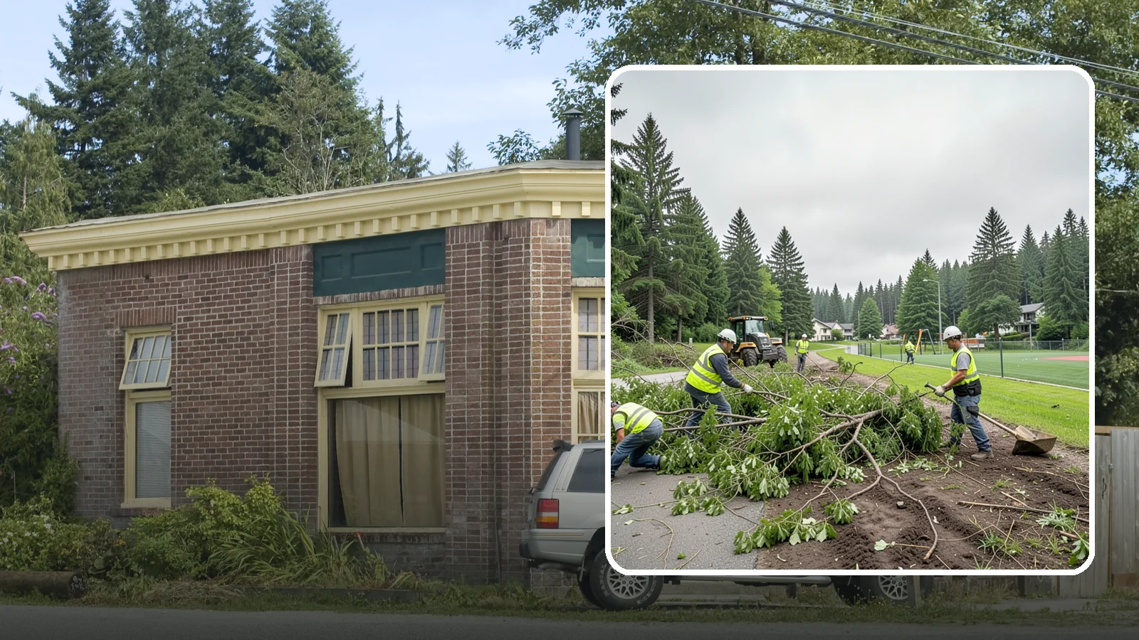 Trail Clearing in Hamilton, Skagit County, WA - Clearing of encroaching brush, limbs, and deadfall from public trails to restore the designed tread width and overhead clearance.