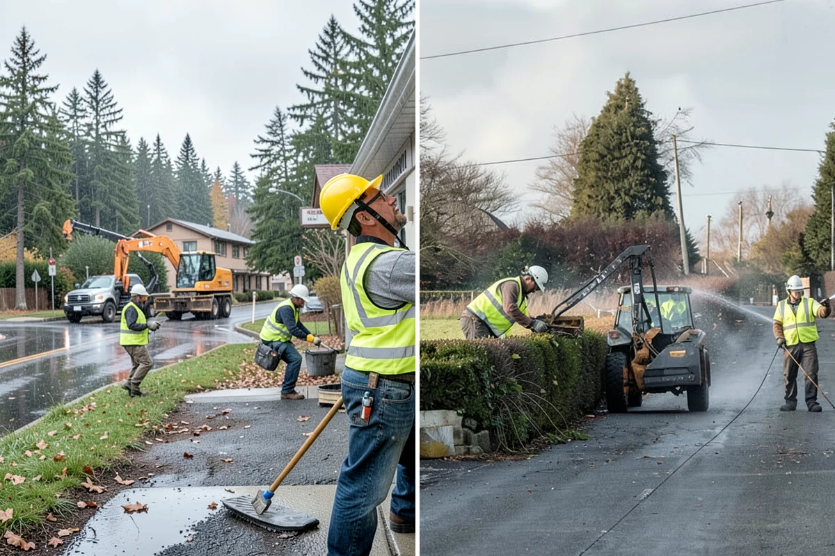 Trail Clearing in Kenmore, King County, WA - Trail walk to map encroachment and deadfall