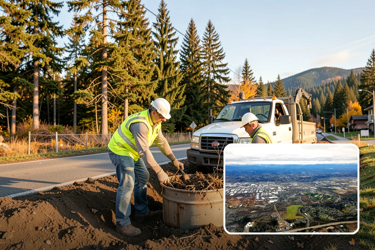 Trail Clearing in Kent, King County, WA - Restores safe tread width and overhead clearance