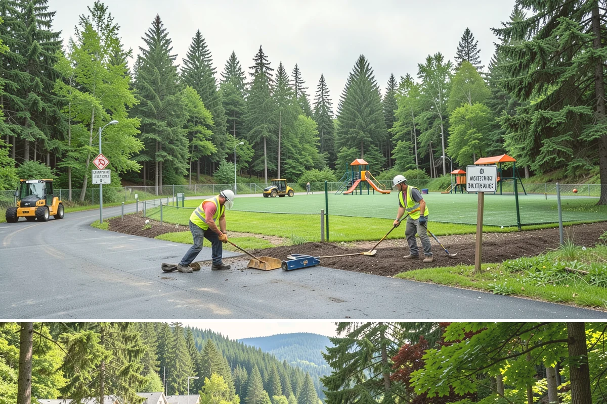 Trail Clearing in Lake Forest Park, King County, WA - Trail clearing is concentrated in late spring through early fall to open corridors for peak-season use while respecting nesting...