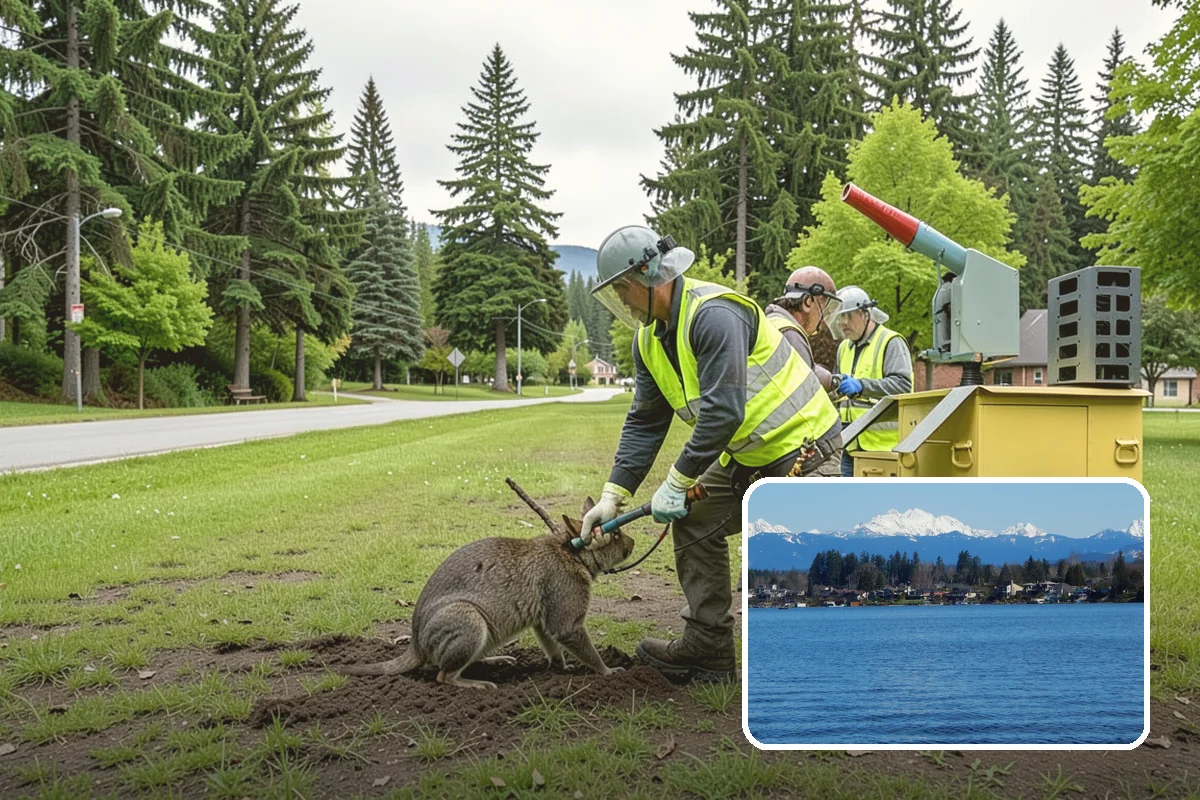 Trail Clearing in Lake Stevens, Snohomish County, WA - Restores safe tread width and overhead clearance