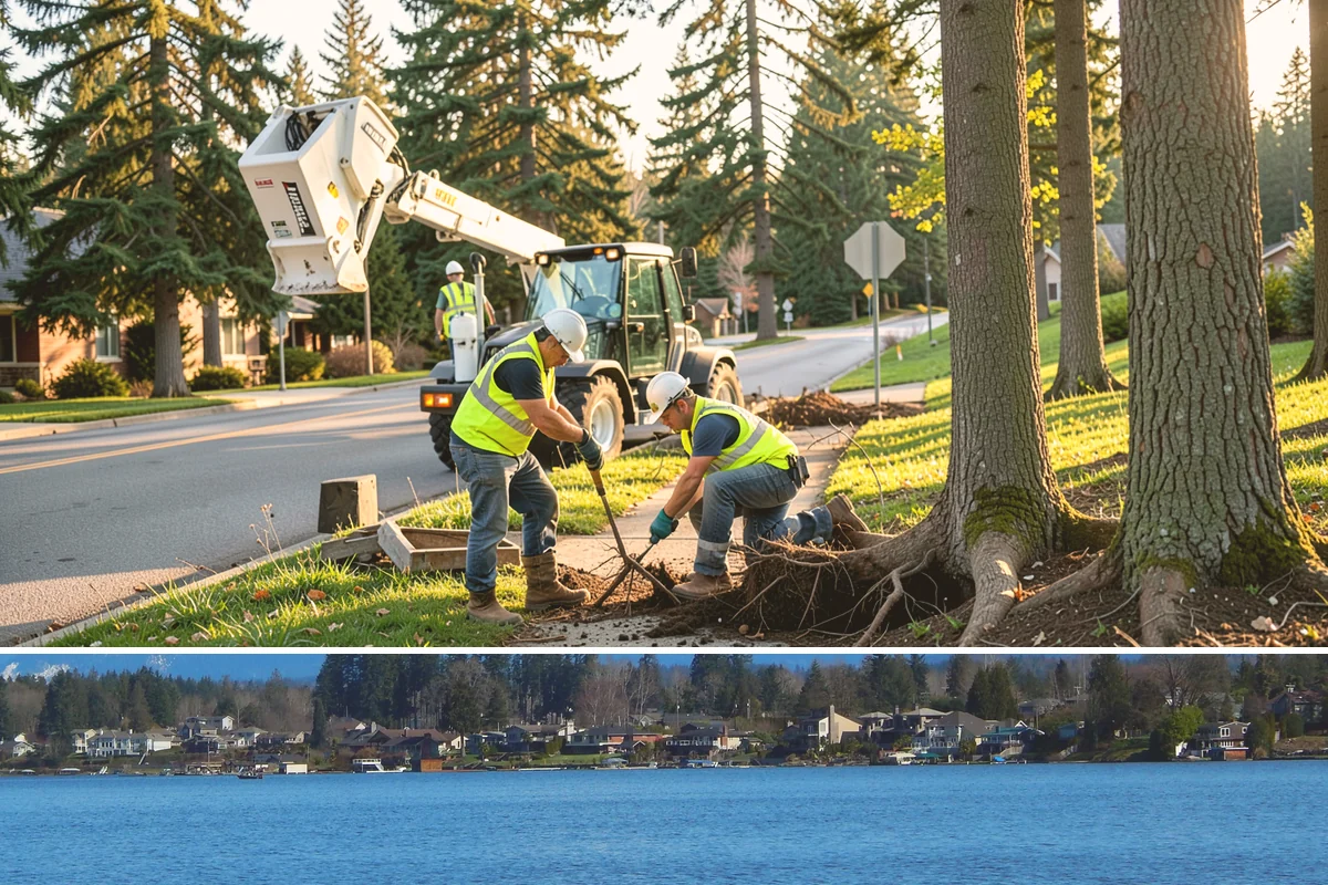 Trail Clearing in Lake Stevens, Snohomish County, WA - Trail clearing is concentrated in late spring through early fall to open corridors for peak-season use while respecting nesting...