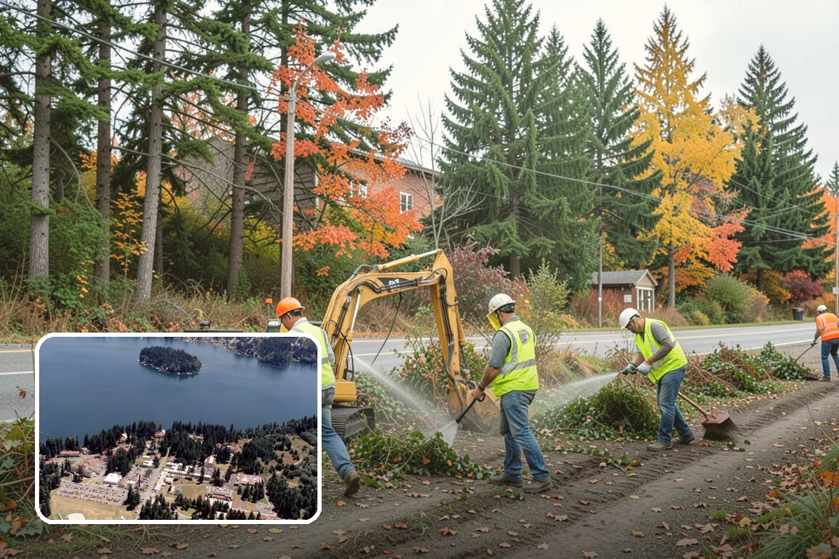 Trail Clearing in Lakewood, Pierce County, WA - Restores safe tread width and overhead clearance