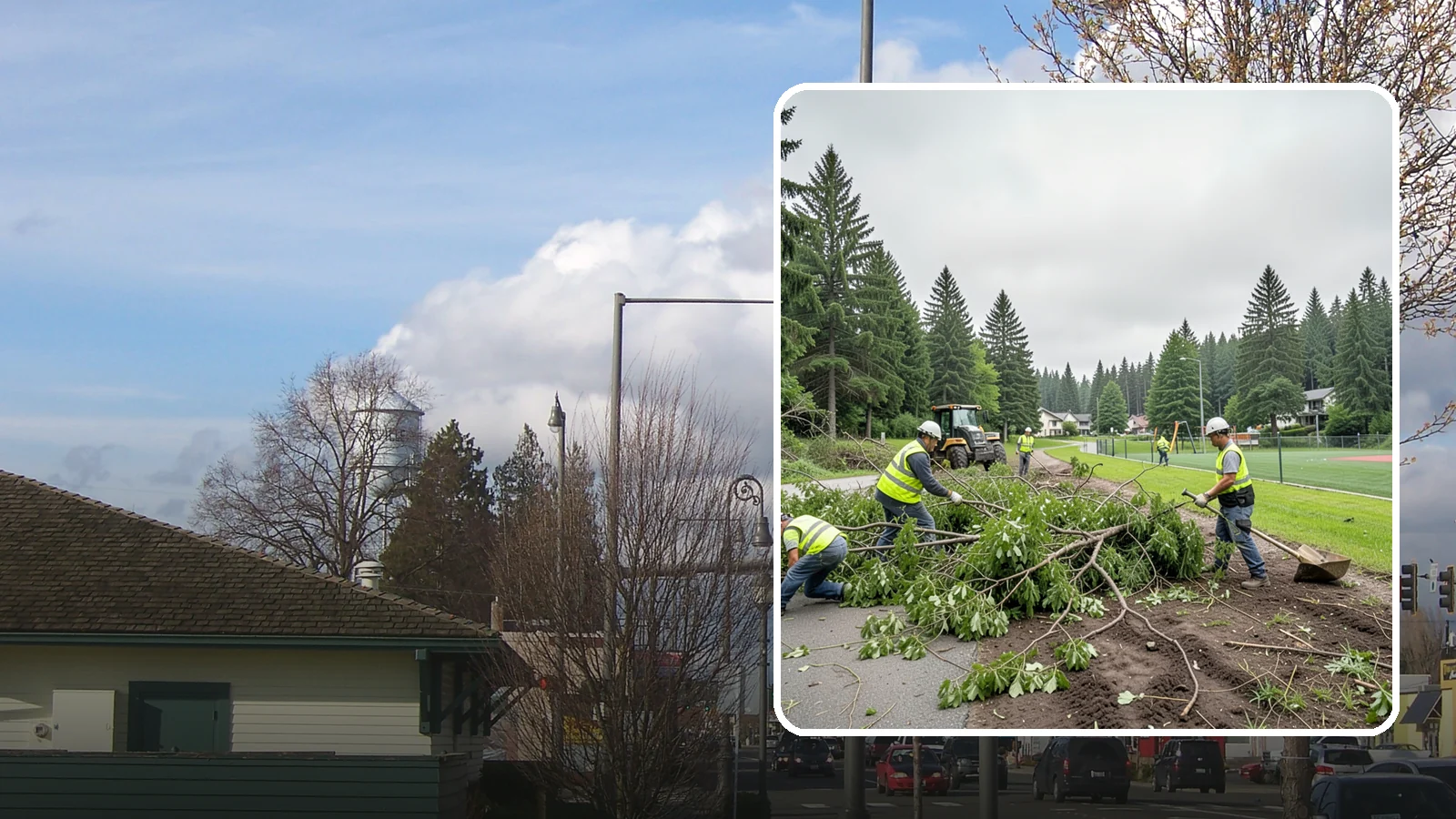 Trail Clearing in Marysville, Snohomish County, WA - Clearing of encroaching brush, limbs, and deadfall from public trails to restore the designed tread width and overhead clearance.